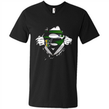 Utah Jazz And Superman Fans - Men's V-Neck