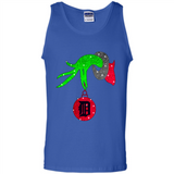 GRINCH HAND HOLDING DETROIT TIGERS GLITTER CHRISTMAS PINGPONG