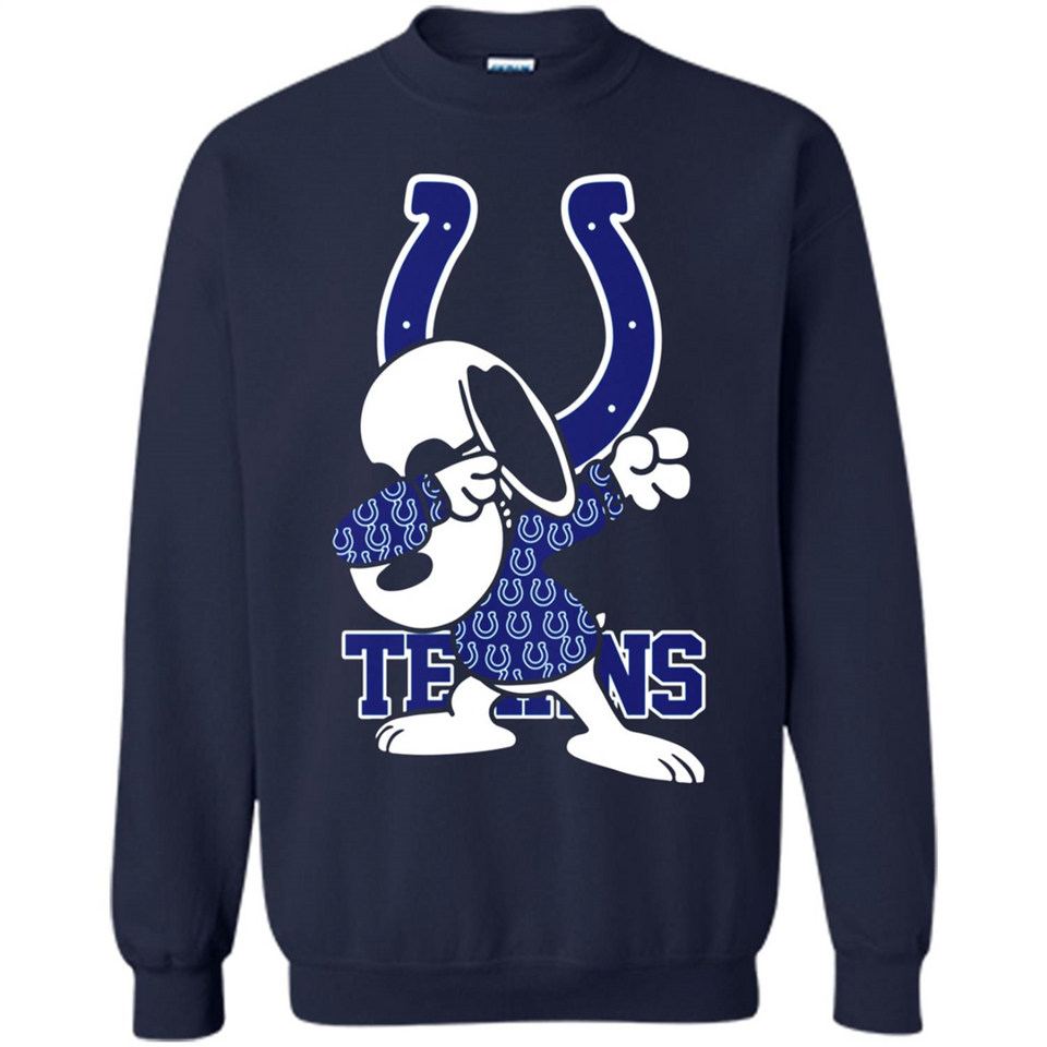 Indianapolis Colts Snoopy Dabbing PING PONG