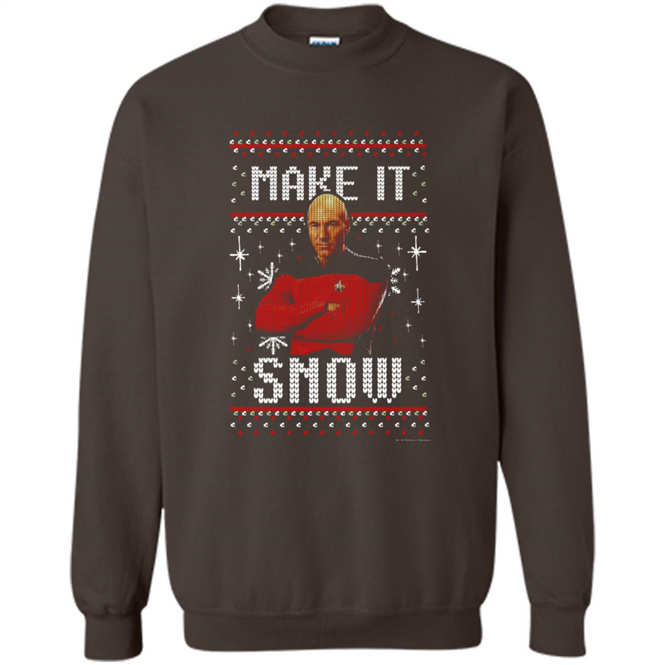 Make It Snow Jean-Luc Picard Star Trek PINGPONG