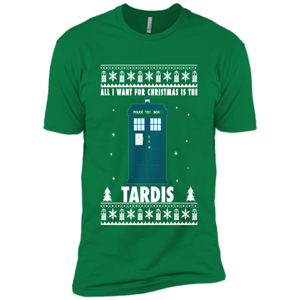All I Want For Christmas Is The Tardis Ugly PINGPONG