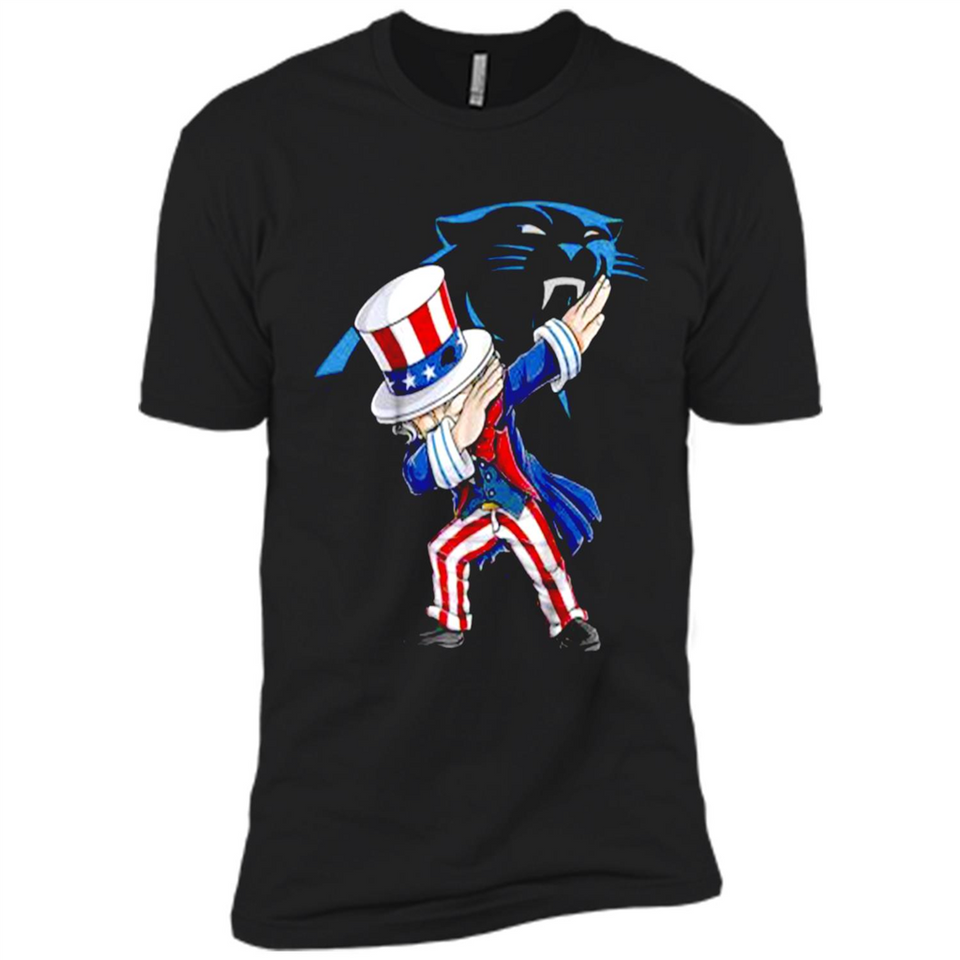 NFL CAROLINA PANTHERS UNCLE SAM DABBING INDEPENDENCE DAY