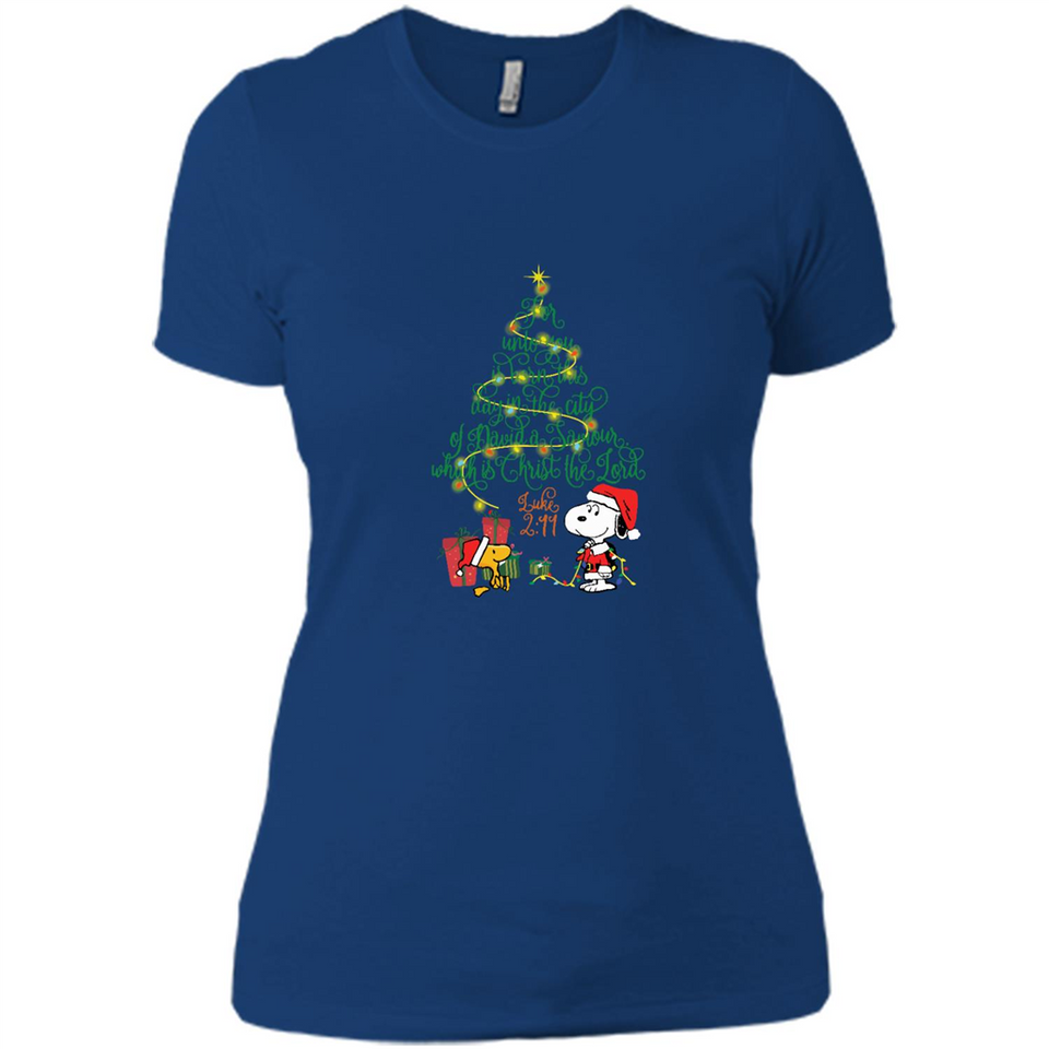 Snoopy-Woodstock-Christmas-tree-for-unto-you-is-born-this-day