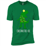 Christmas Tree Rex - Premium Short Sleeve T-Shirt