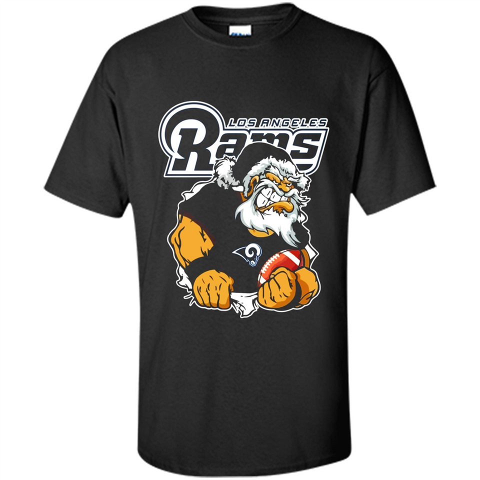 Grumpy Santa Claus Los Angeles Rams Football Team PINGPONG
