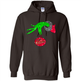 GRINCH HAND HOLDING BALTIMORE ORIOLES GLITTER CHRISTMAS PINGPONG
