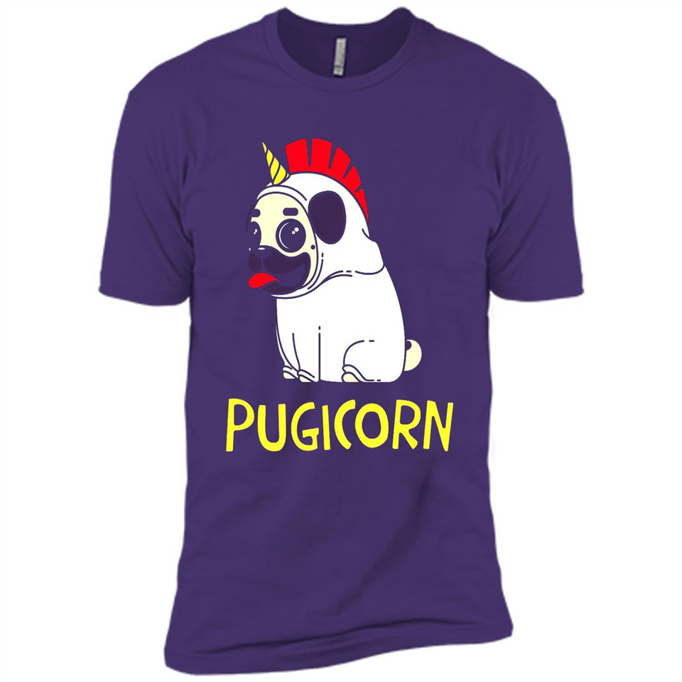 Pugicorn Pug Unicorn Funny Shirt PINGPONG - Premium Short Sleeve T-Shirt