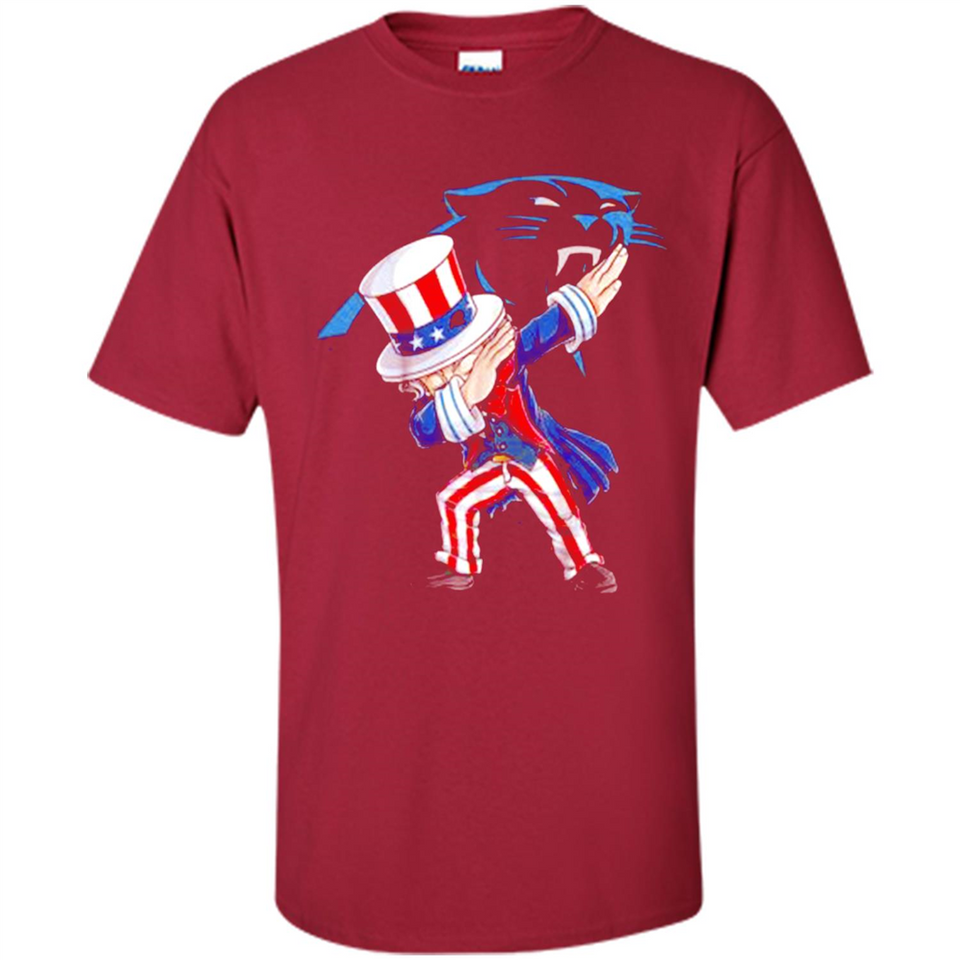NFL CAROLINA PANTHERS UNCLE SAM DABBING INDEPENDENCE DAY