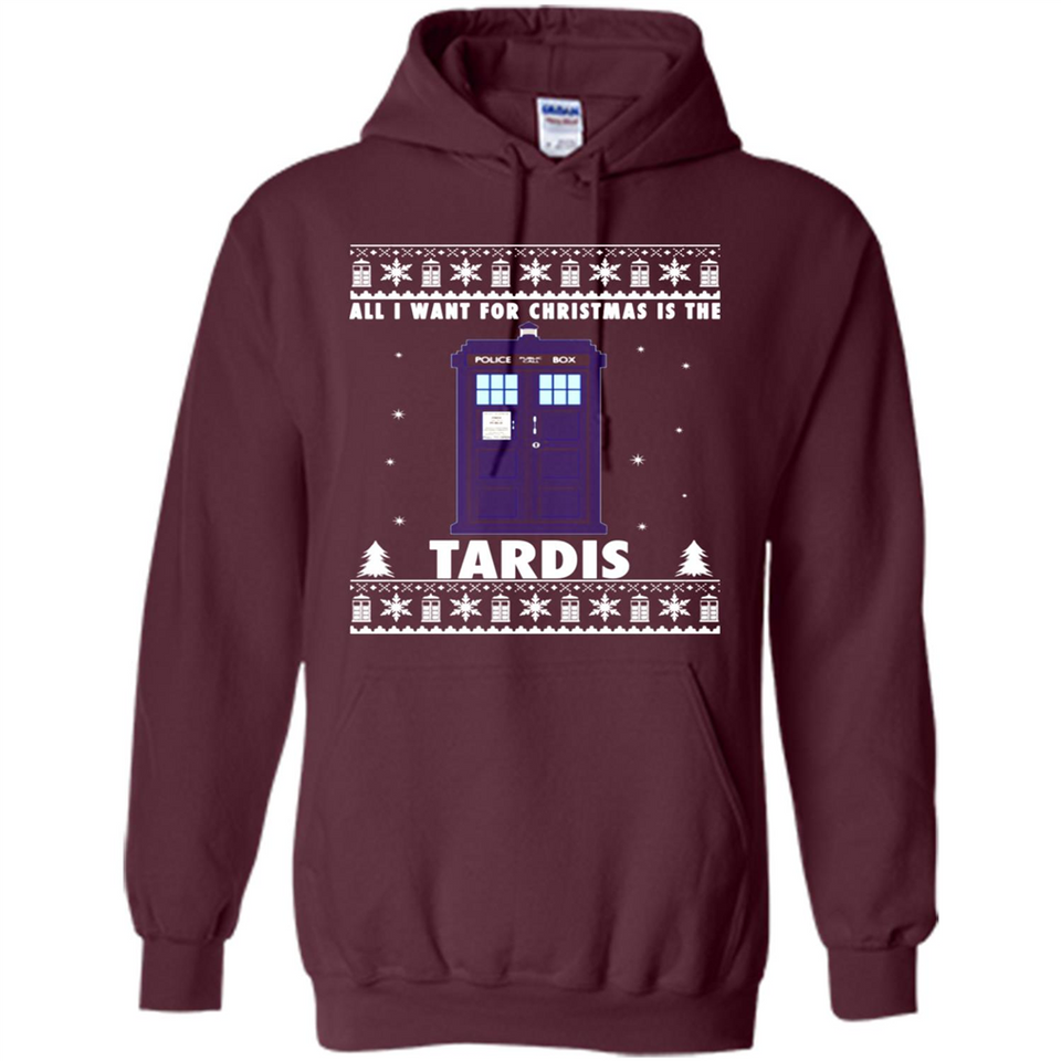 All I Want For Christmas Is The Tardis Ugly PINGPONG