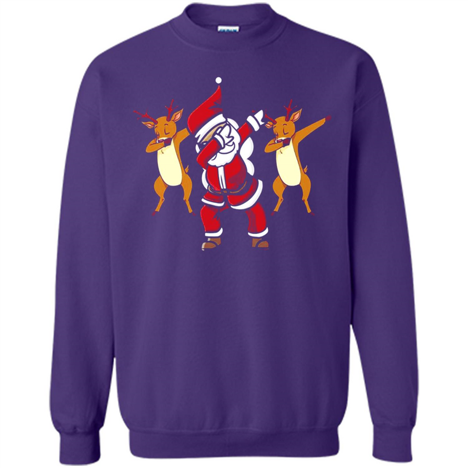 Dabbing Santa - Funny Santa Claus Christmas Dab - Sweatshirt