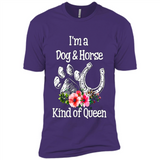 I'm A Dog & Horse Shirt Animal Lover Gift