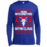 Merry Antichristmas Satan Claus - Canvas Long Sleeve T-Shirt