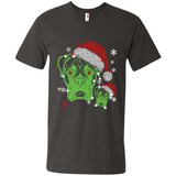 Boxer Dog diamond Christmas - Men's V-Neck