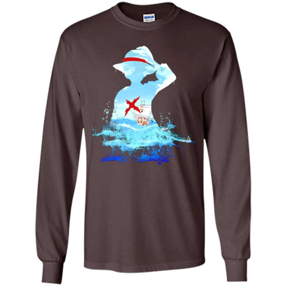 Luffy sea 2 - Long Sleeve T-Shirt