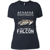 All I Want For Christmas Is The Millennium Falcon ugly PINGPONG