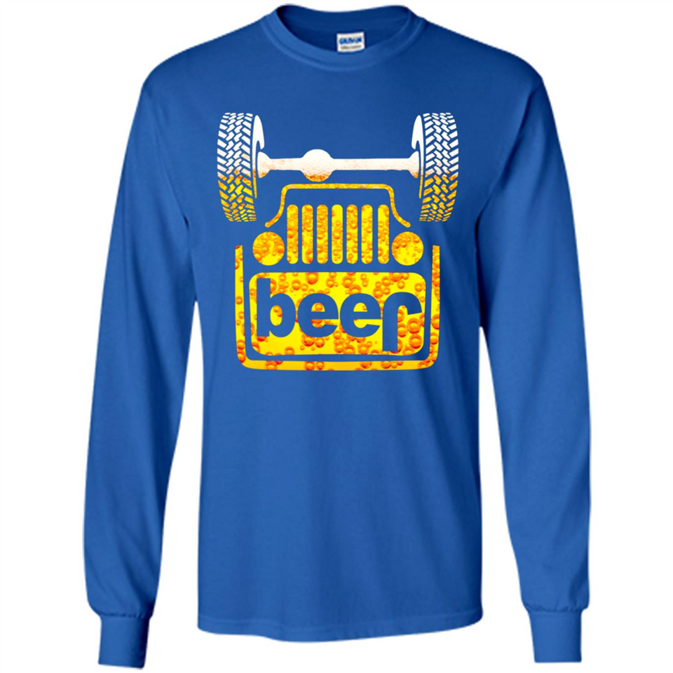 Jeep Reverse Beer Off Roading Funny Drinking