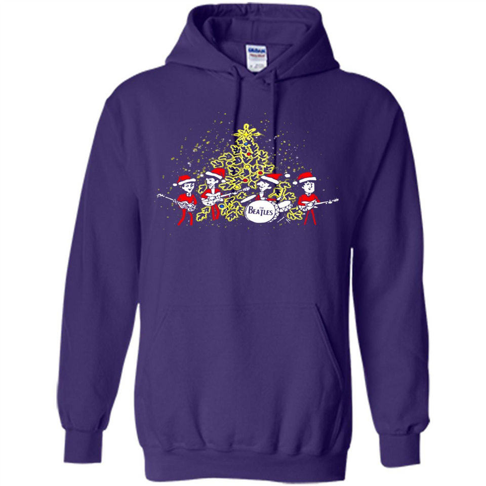 The Beatles chibi Christmas - Hoodie