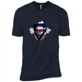 Chicago Cubs And Superman Fans - Premium Short Sleeve T-Shirt