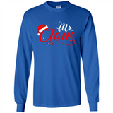 Mr. Claus Santa Claus Merry Xmas T-Shirt - Long Sleeve T-Shirt