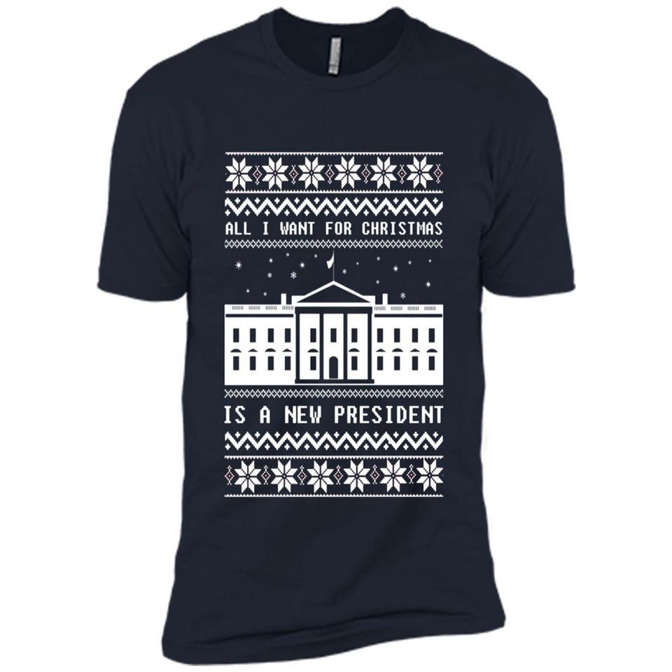 All I want for Christmas is a new president ugly PINGPONG