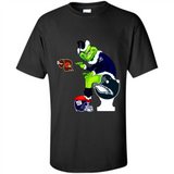 Los Angeles Rams Toilet Grinch Santa Claus Football Fan PINGPONG