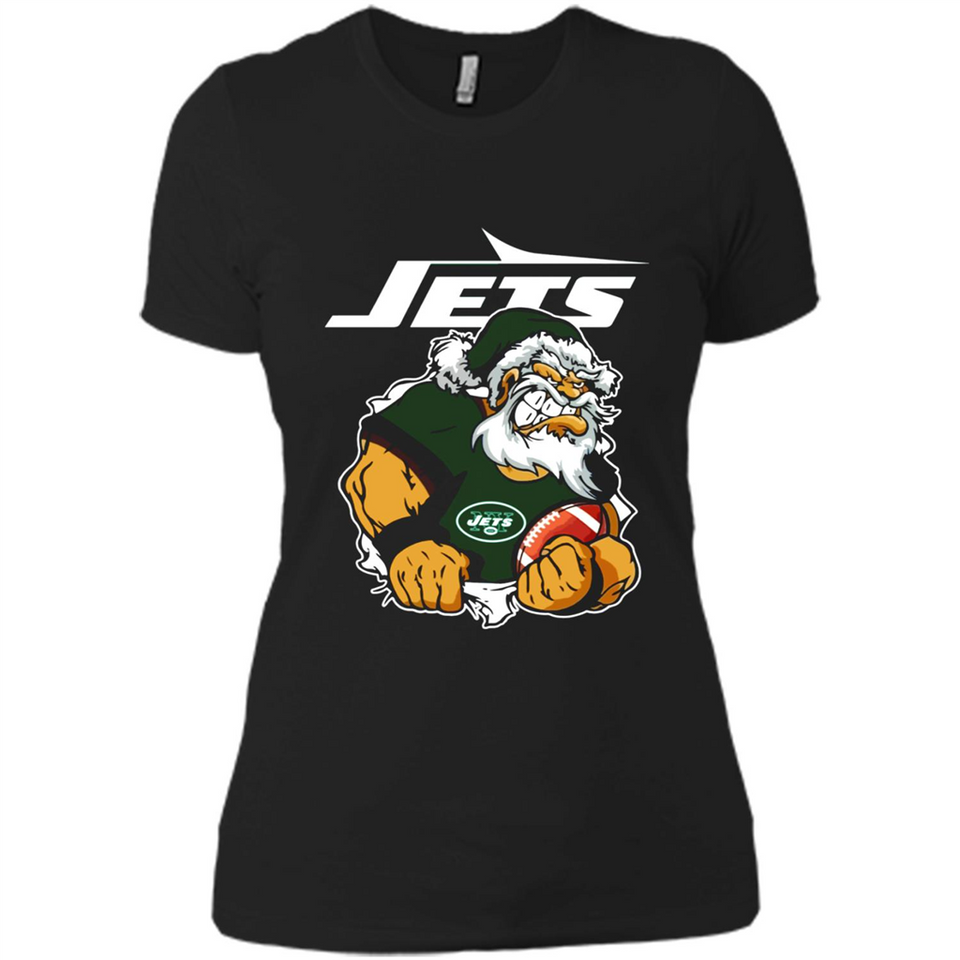 Grumpy Santa Claus Jets Football Team PINGPONG