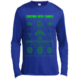 Christmas Ugly Sweater Christmas Never Changes Star Wars - Canvas Long Sleeve T-Shirt