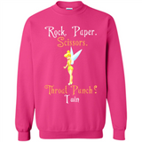 Tinker Bell Rock Paper Scissors Throat Punch I win PINGPONG