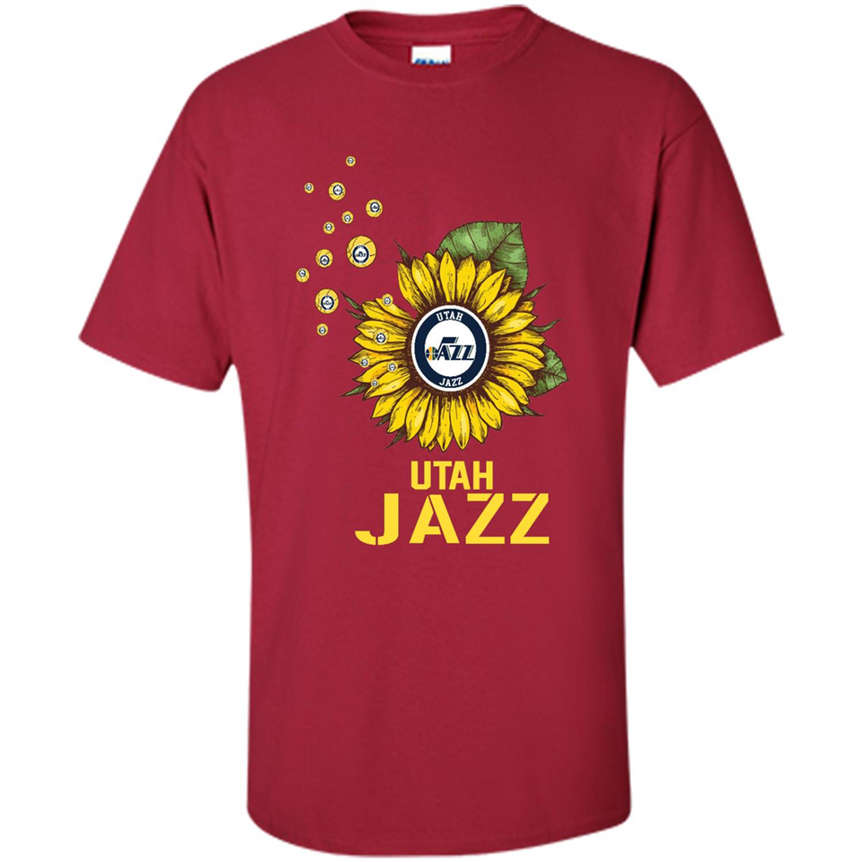 Utah Jazz Basketball Sunflower