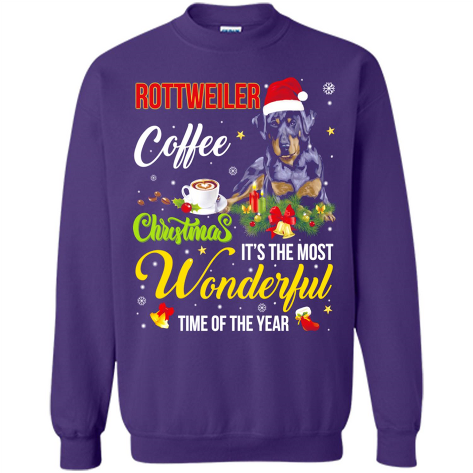 Rottweiler Coffee Wonderful Christmas