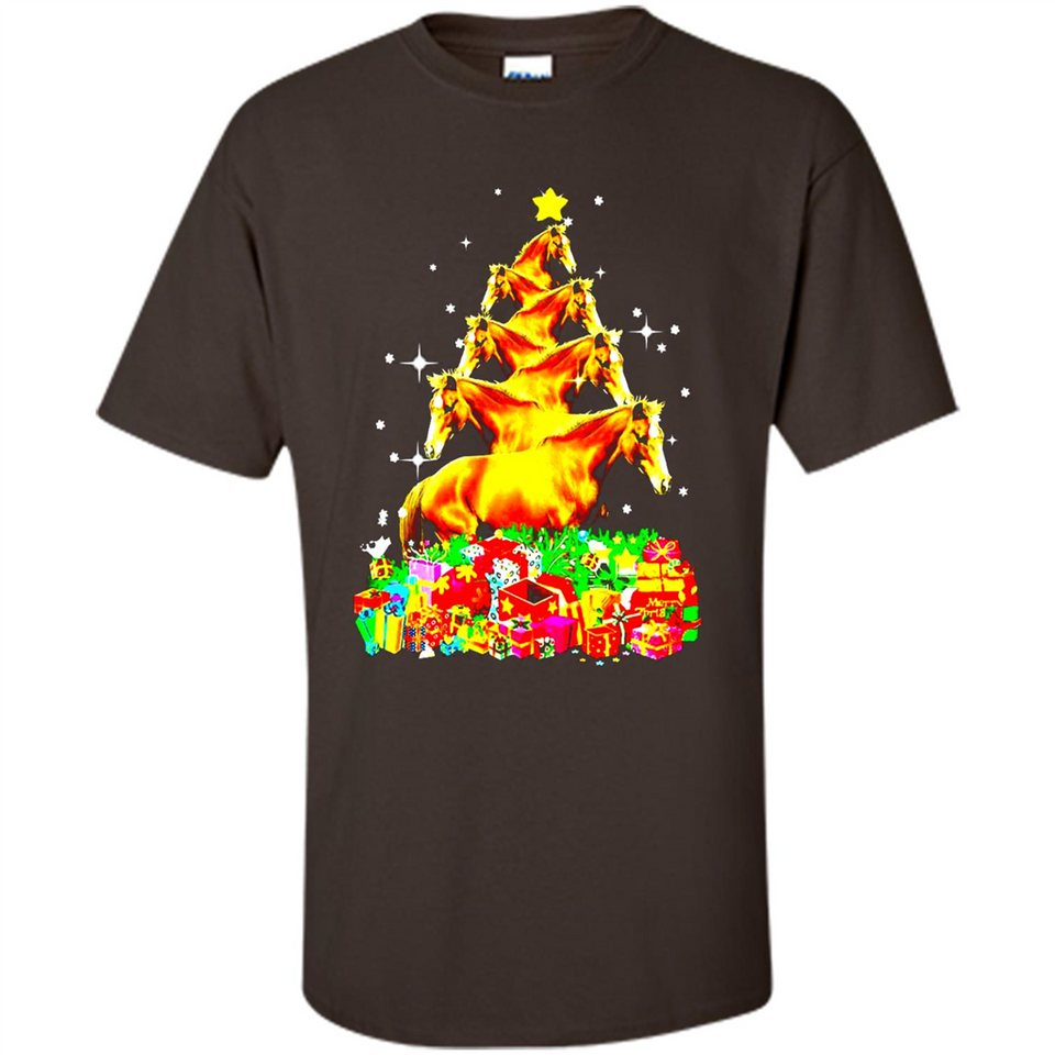 Horse Lover Tees Merry Christmas - Shirt
