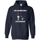 Boston Red Sox GrandFather Like GrandSon - Hoodie