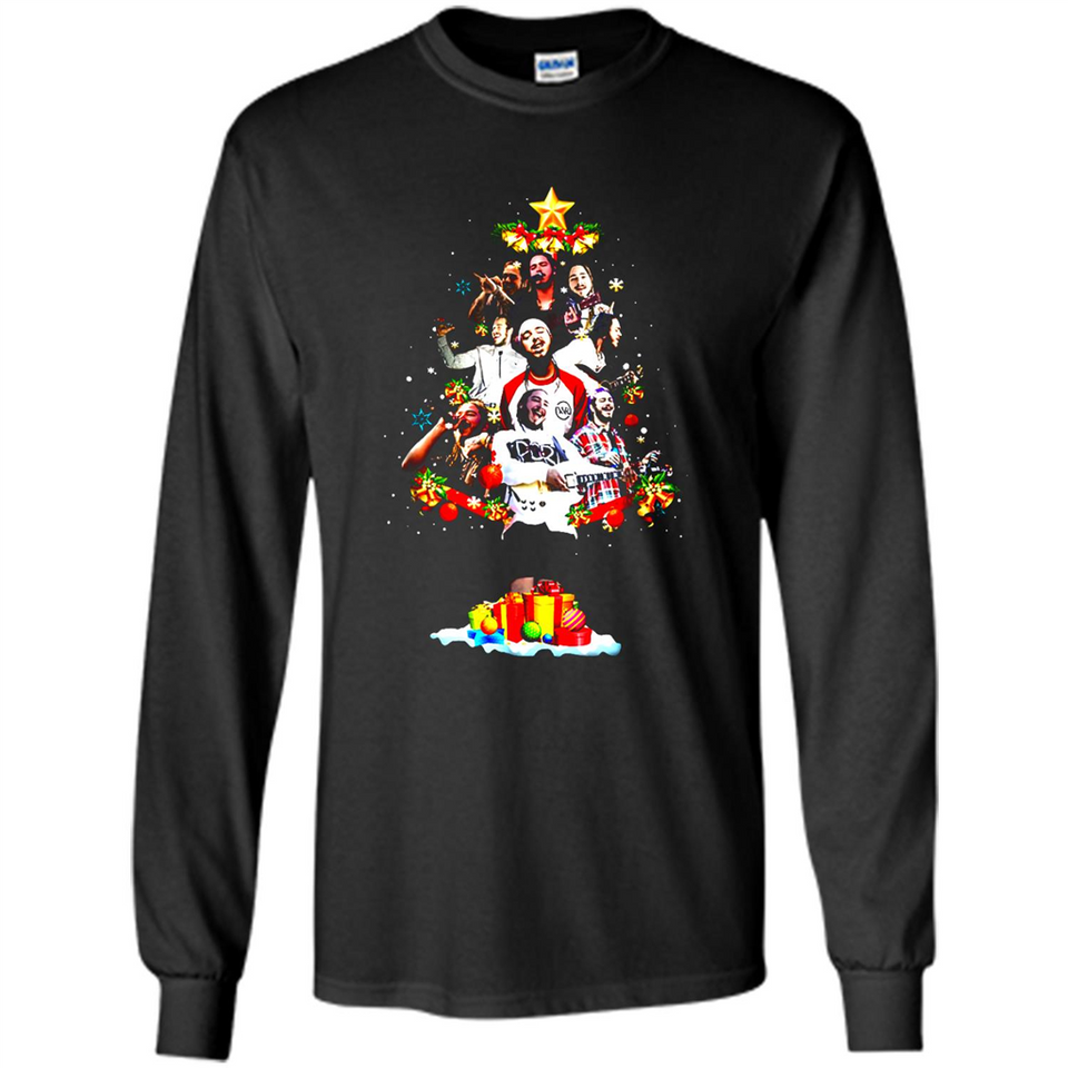 Christmas Post Noel Malone Tree shirt Gift For Christmas - Long Sleeve T-Shirt