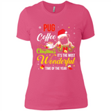 Pug Coffee Wonderful Christmas