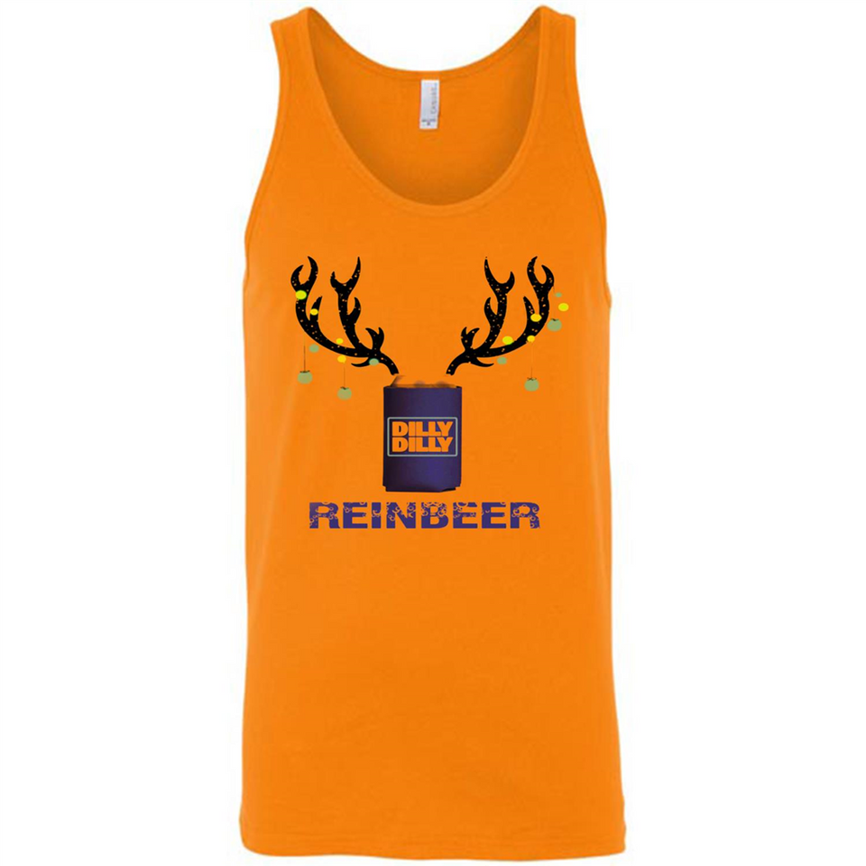 Dilly Dilly Reinbeer Funny Beer Reindeer Christmas Sporty - Canvas Unisex Tank