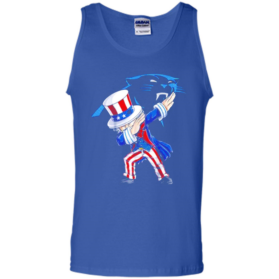 NFL CAROLINA PANTHERS UNCLE SAM DABBING INDEPENDENCE DAY