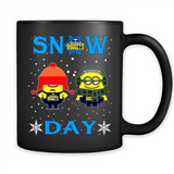 Snow Day Shirt For Denver Nuggets Vs Minion Fans pingpong