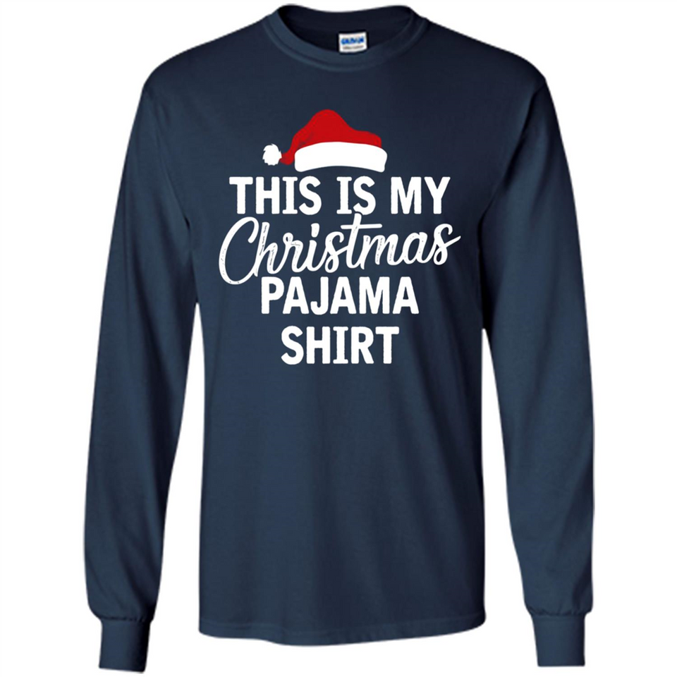 This Is My Christmas Pajama Family Matching - Long Sleeve T-Shirt