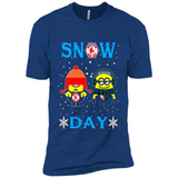 Snow Day Shirt For Boston Red Sox Vs Minion Fans pingpong