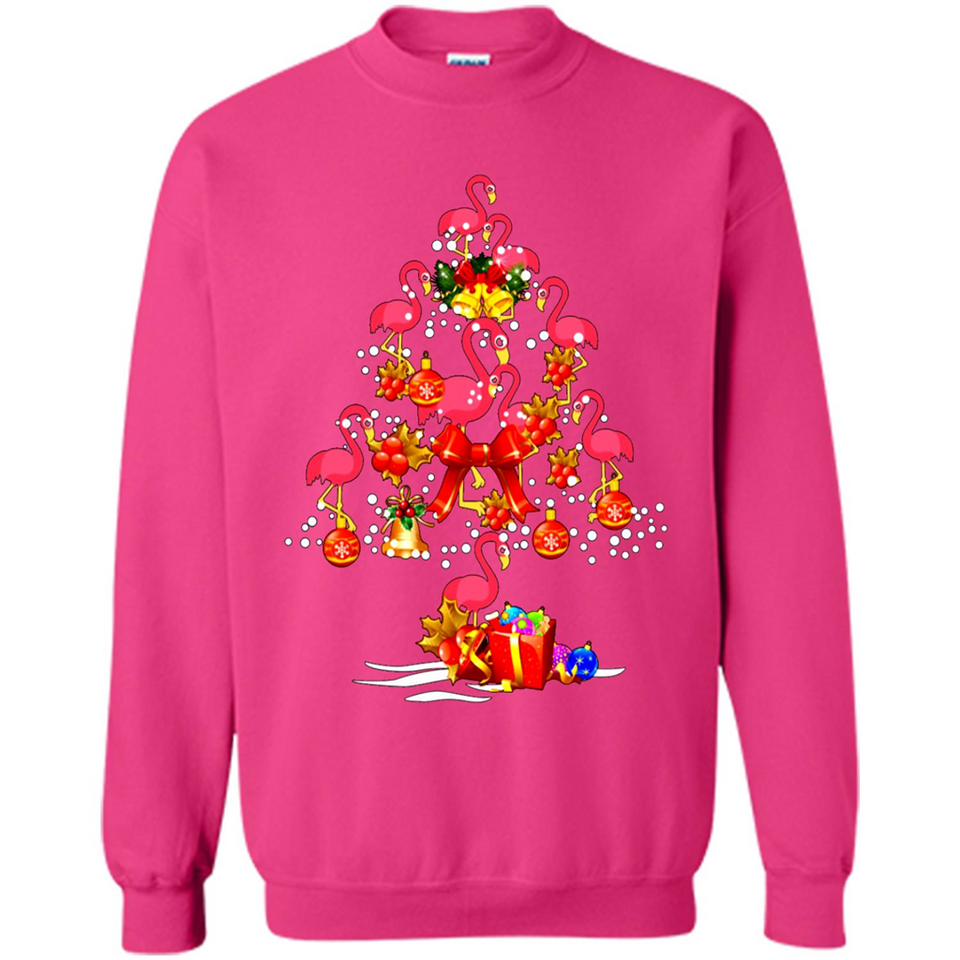Flamingo Christmas Tree Merry Christmas Flamingo PING PONG