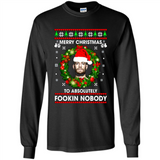 Merry Fookin Christmas Conor Mcgregor sweater PINGPONG