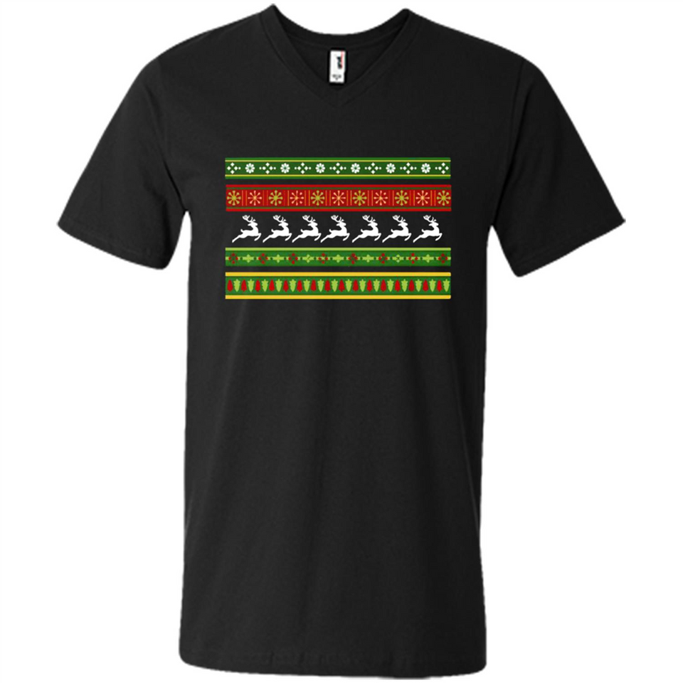 Ugly Christmas Funny Festive - Men's V-Neck