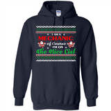 Funny Ugly Christmas T-Shirt Gift for Mechanic - Hoodie