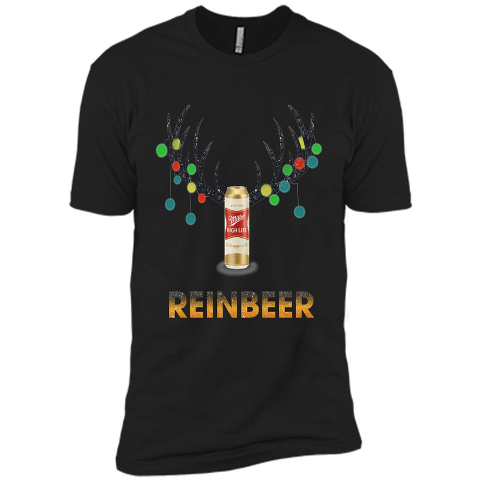Reinbeer Miller High Life Christmas sweater Canvas USA