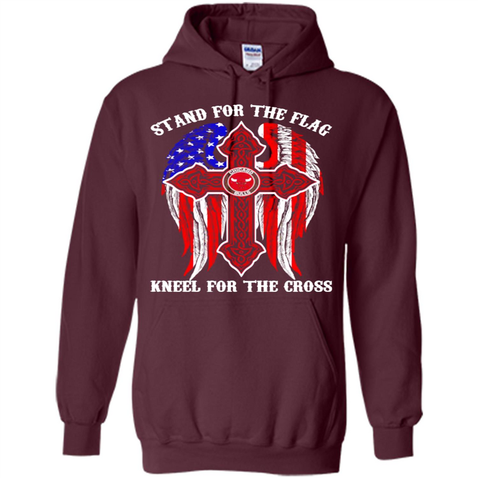 Chicago Bulls - stand for the flag kneel for the cross