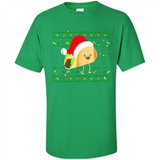 TACO Santa Hat Ugly Christmas shirt Ladies' Boyfriend
