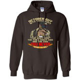 October Guy With Three Sides Quiet Fun Crazy - Hoodie