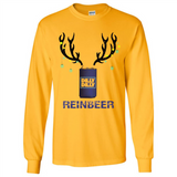 Dilly Dilly Reinbeer Funny Beer Reindeer Christmas Sporty - Long Sleeve T-Shirt