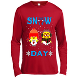 Snow Day Shirt For Chicago Bulls Vs Minion Fans pingpong