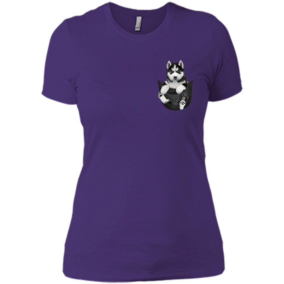 Husky Pocket - Ladies' Boyfriend T-Shirt